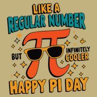 Pi Like A Regular Number But Infinitely Cooler Funny Pi Day .Png Mousepad