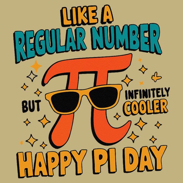 Pi Like A Regular Number But Infinitely Cooler Funny Pi Day .Png Mousepad