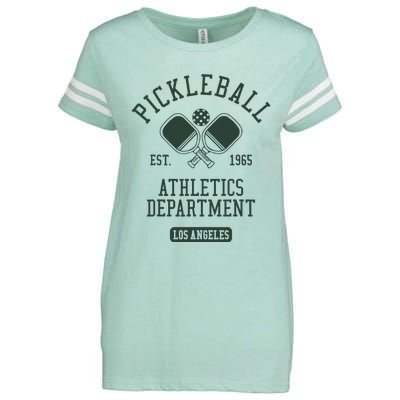 Pickleball Los Angeles Athletics Department Est 1965 Sports Enza Ladies Jersey Football T-Shirt