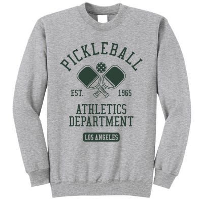 Pickleball Los Angeles Athletics Department Est 1965 Sports Tall Sweatshirt