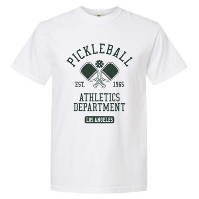 Pickleball Los Angeles Athletics Department Est 1965 Sports Garment-Dyed Heavyweight T-Shirt