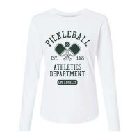 Pickleball Los Angeles Athletics Department Est 1965 Sports Womens Cotton Relaxed Long Sleeve T-Shirt