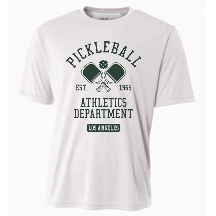 Pickleball Los Angeles Athletics Department Est 1965 Sports Cooling Performance Crew T-Shirt