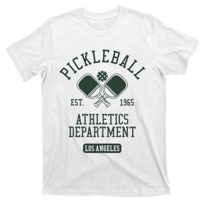 Pickleball Los Angeles Athletics Department Est 1965 Sports T-Shirt