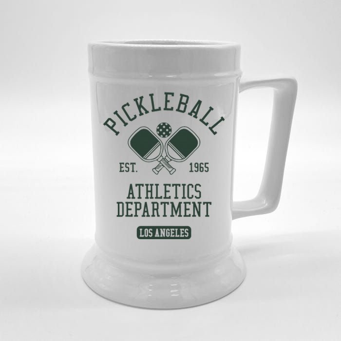 Pickleball Los Angeles Athletics Department Est 1965 Sports Beer Stein