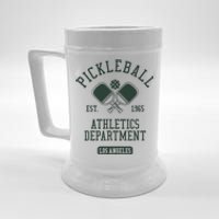 Pickleball Los Angeles Athletics Department Est 1965 Sports Beer Stein