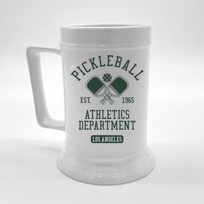 Pickleball Los Angeles Athletics Department Est 1965 Sports Beer Stein