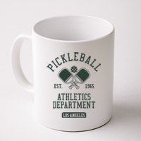 Pickleball Los Angeles Athletics Department Est 1965 Sports Coffee Mug