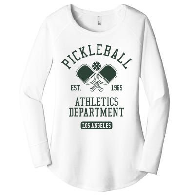 Pickleball Los Angeles Athletics Department Est 1965 Sports Women's Perfect Tri Tunic Long Sleeve Shirt