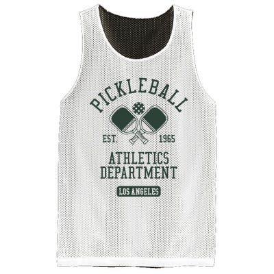 Pickleball Los Angeles Athletics Department Est 1965 Sports Mesh Reversible Basketball Jersey Tank