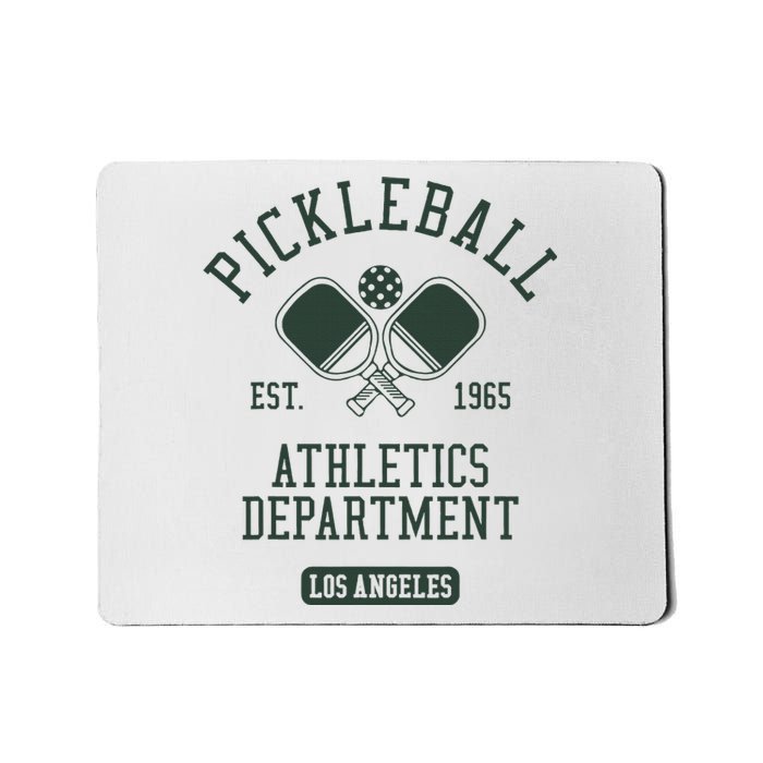 Pickleball Los Angeles Athletics Department Est 1965 Sports Mousepad