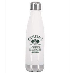 Pickleball Los Angeles Athletics Department Est 1965 Sports Stainless Steel Insulated Water Bottle