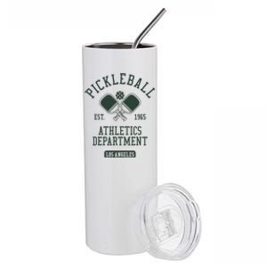 Pickleball Los Angeles Athletics Department Est 1965 Sports Stainless Steel Tumbler