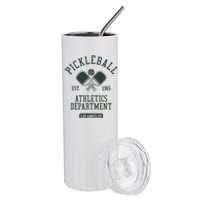 Pickleball Los Angeles Athletics Department Est 1965 Sports Stainless Steel Tumbler