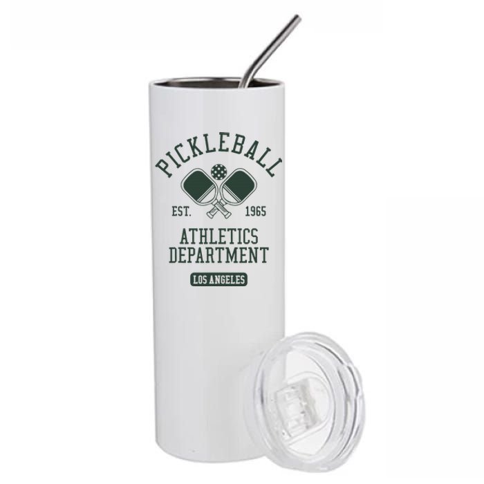 Pickleball Los Angeles Athletics Department Est 1965 Sports Stainless Steel Tumbler