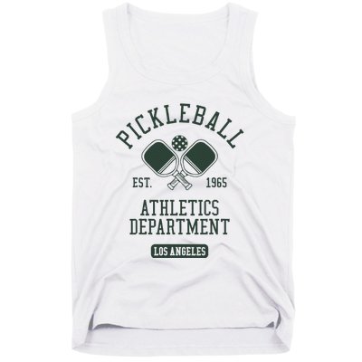 Pickleball Los Angeles Athletics Department Est 1965 Sports Tank Top