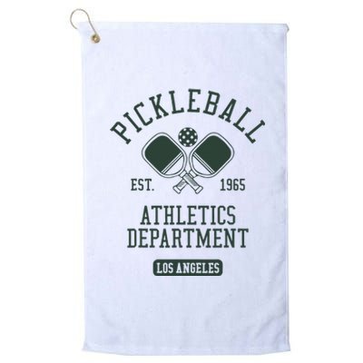 Pickleball Los Angeles Athletics Department Est 1965 Sports Platinum Collection Golf Towel