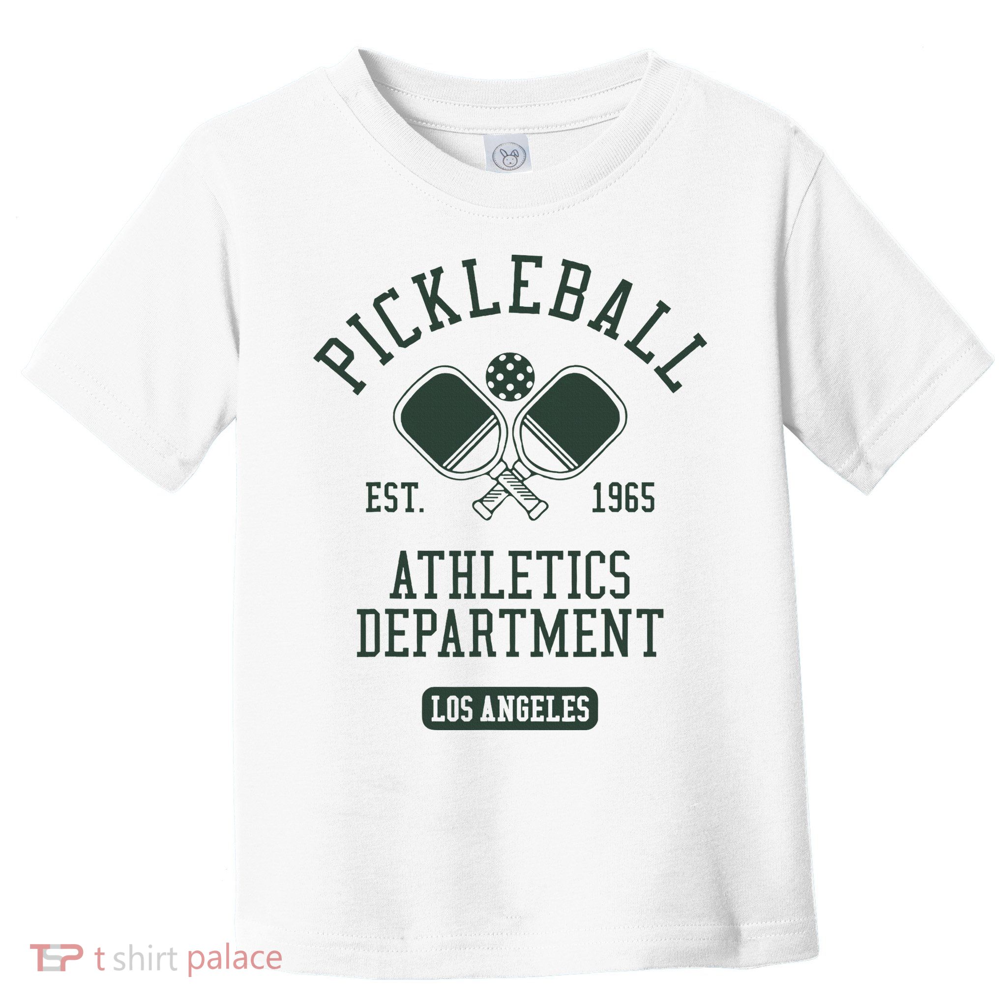 Pickleball Los Angeles Athletics Department Est 1965 Sports Toddler T-Shirt