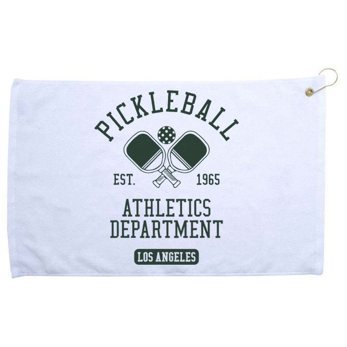 Pickleball Los Angeles Athletics Department Est 1965 Sports Grommeted Golf Towel