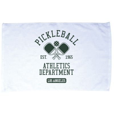 Pickleball Los Angeles Athletics Department Est 1965 Sports Microfiber Hand Towel