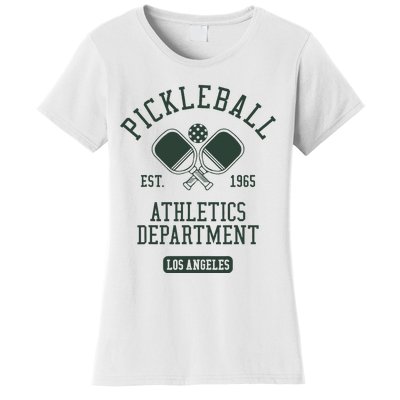 Pickleball Los Angeles Athletics Department Est 1965 Sports Women's T-Shirt