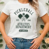 Pickleball Los Angeles Athletics Department Est 1965 Sports Womens T-Shirt