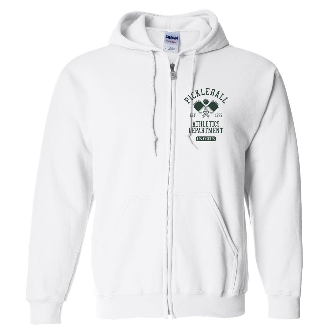 Pickleball Los Angeles Athletics Department Est 1965 Sports Full Zip Hoodie