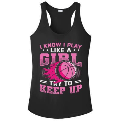 Play Like A Girl Basketball Ladies PosiCharge Competitor Racerback Tank