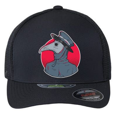 Plague Doctor Mask Flexfit Unipanel Trucker Cap