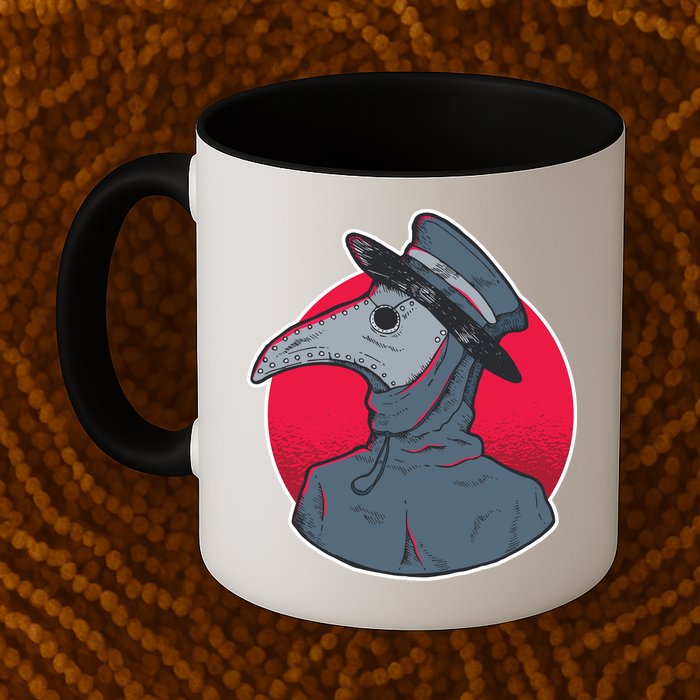 Plague Doctor Mask Mug