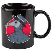 Plague Doctor Mask 11oz C Handle Ceramic Mug