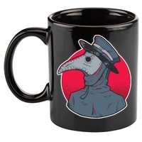 Plague Doctor Mask 11oz C Handle Ceramic Mug