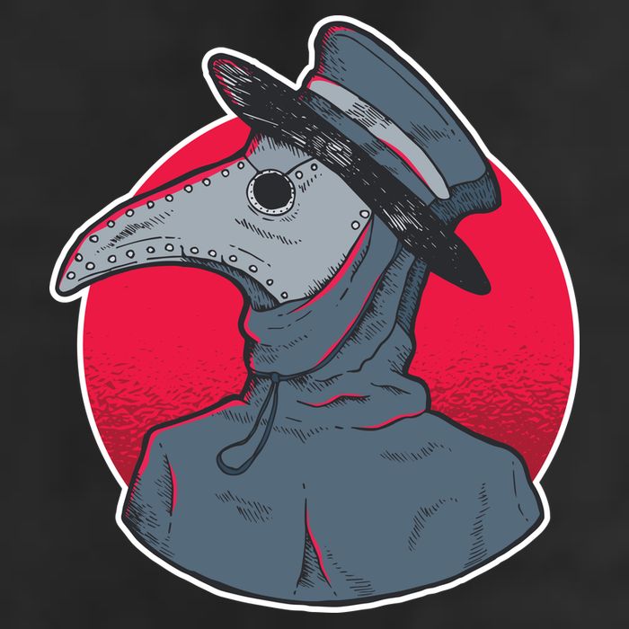 Plague Doctor Mask 11oz C Handle Ceramic Mug