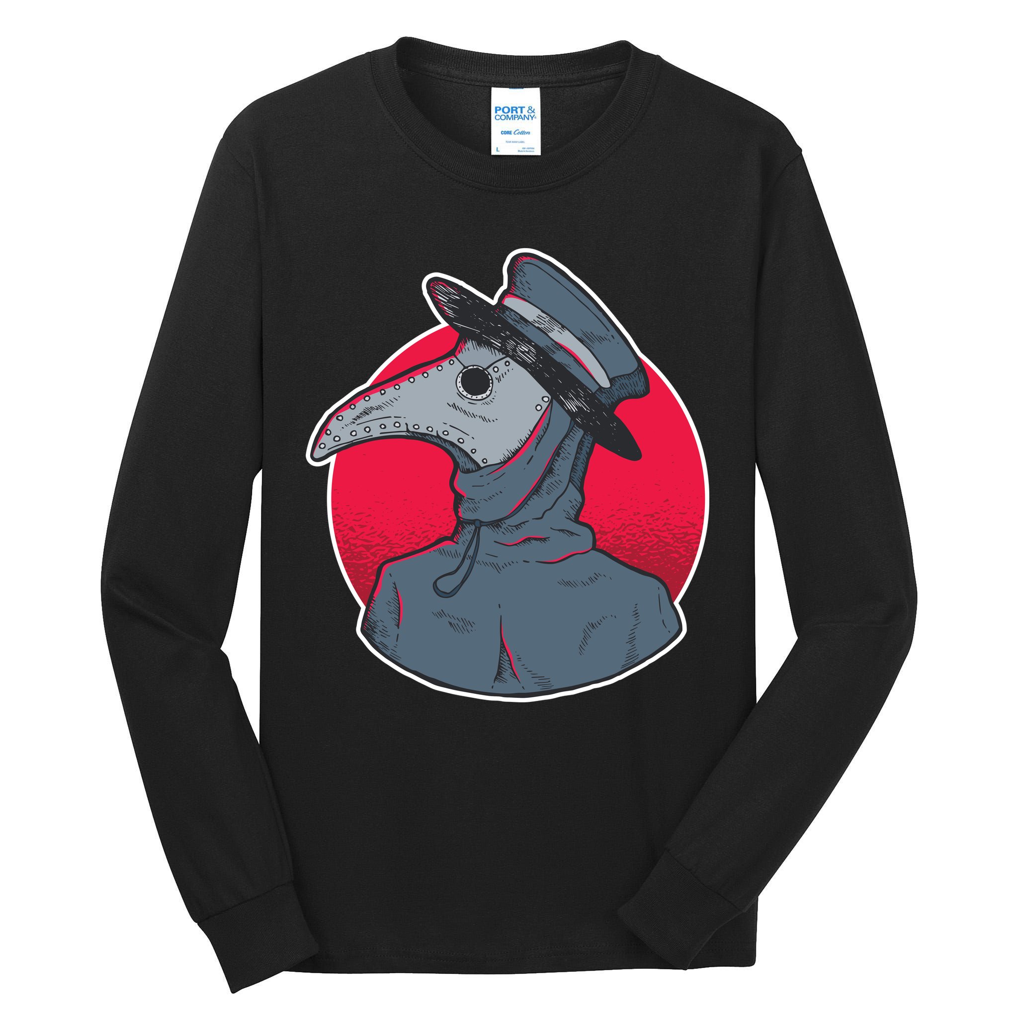 Plague Doctor Mask Tall Long Sleeve T-Shirt