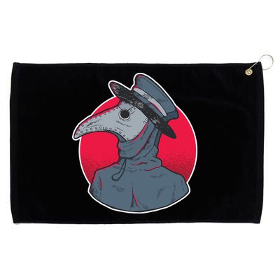 Plague Doctor Mask Grommeted Golf Towel