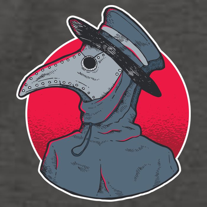 Plague Doctor Mask Vector Backpack