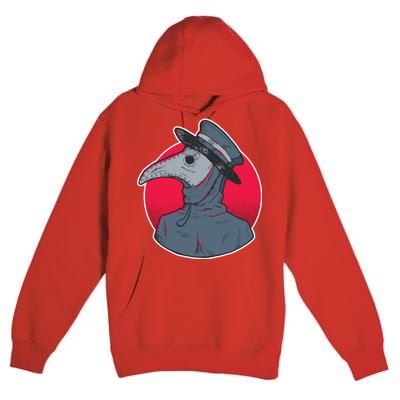 Plague Doctor Mask Premium Pullover Hoodie