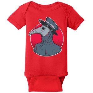 Plague Doctor Mask Baby Bodysuit