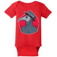 Plague Doctor Mask Baby Bodysuit