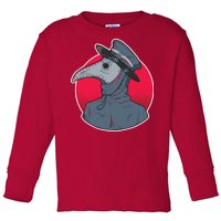 Plague Doctor Mask Toddler Long Sleeve Shirt