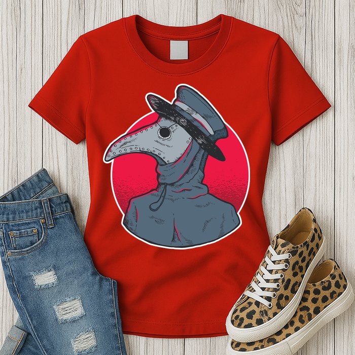 Plague Doctor Mask Womens T-Shirt