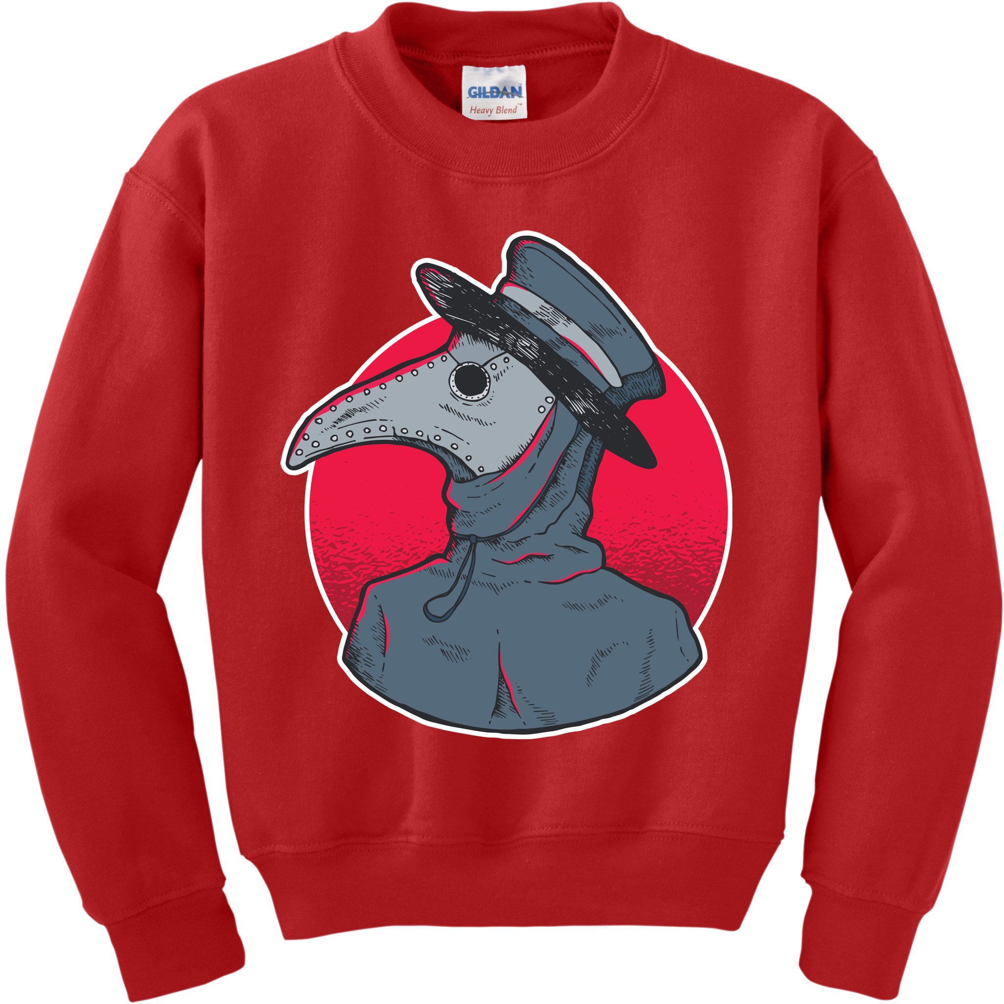 Plague Doctor Mask Kids Sweatshirt