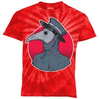 Plague Doctor Mask Kids Tie-Dye T-Shirt