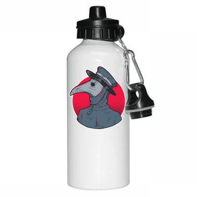 Plague Doctor Mask Aluminum Water Bottle