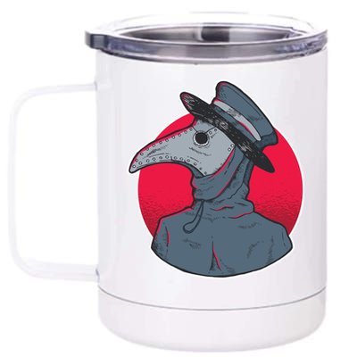 Plague Doctor Mask 12 oz Stainless Steel Tumbler Cup