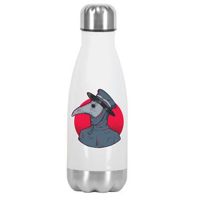 Plague Doctor Mask Stainless Steel Insulated Water Bottle