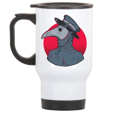 Plague Doctor Mask Stainless Steel Travel Mug