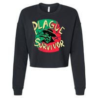 Plague Survivor Cropped Pullover Crew