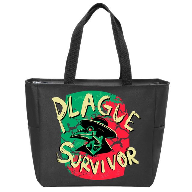 Plague Survivor Zip Tote Bag