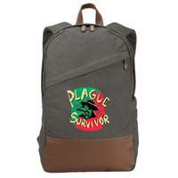 Plague Survivor Cotton Canvas Backpack
